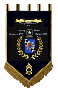 military-banner military gifts