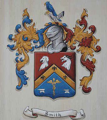 Smith Custom Coat of Arms painting
