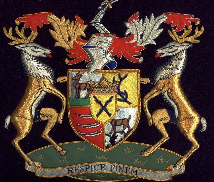 Coat of Arms Examples Hand Embroidered Family Crests - Unique Family ...