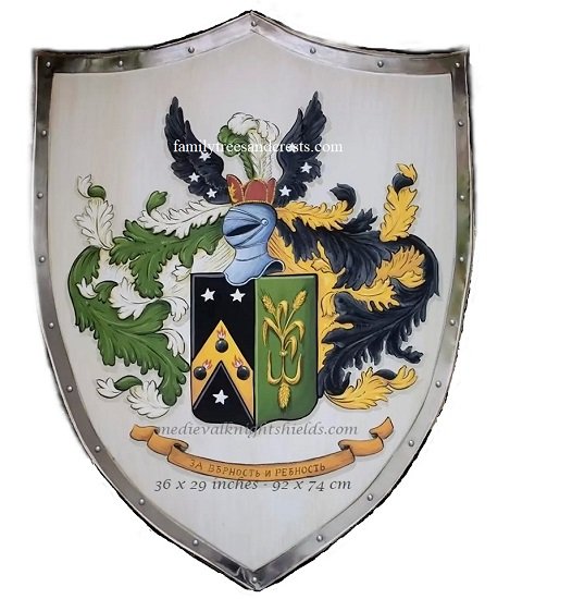Customize Metal Shield Oversize Metal Shield, Custom XL Medieval Knight Shield