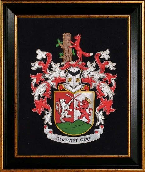 Family Crest Embroidery Hand Embroidered Coat Of Arms Banners family-crest-embroidery-hand-embroidered-coat-of-arms-banners
