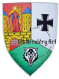 military unit shield-kompanie-wappen-m