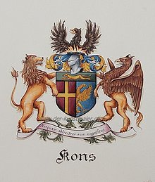 Custom Coat of Arms -hand painted family crest Kons