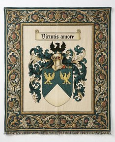 Stevens Coat of Arms-tapestry