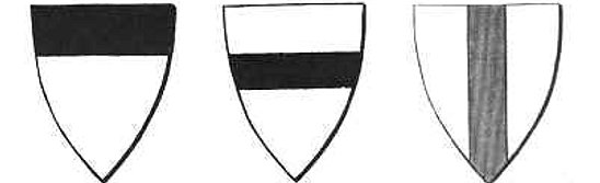 Heraldry shield divisions - shield shapes - Unique Family Crest Coat of ...
